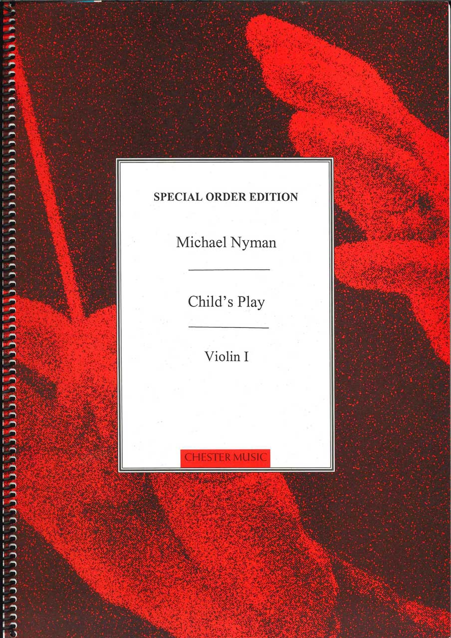Nyman, Child's Play (2Vn,Hrpcd) (Chester)