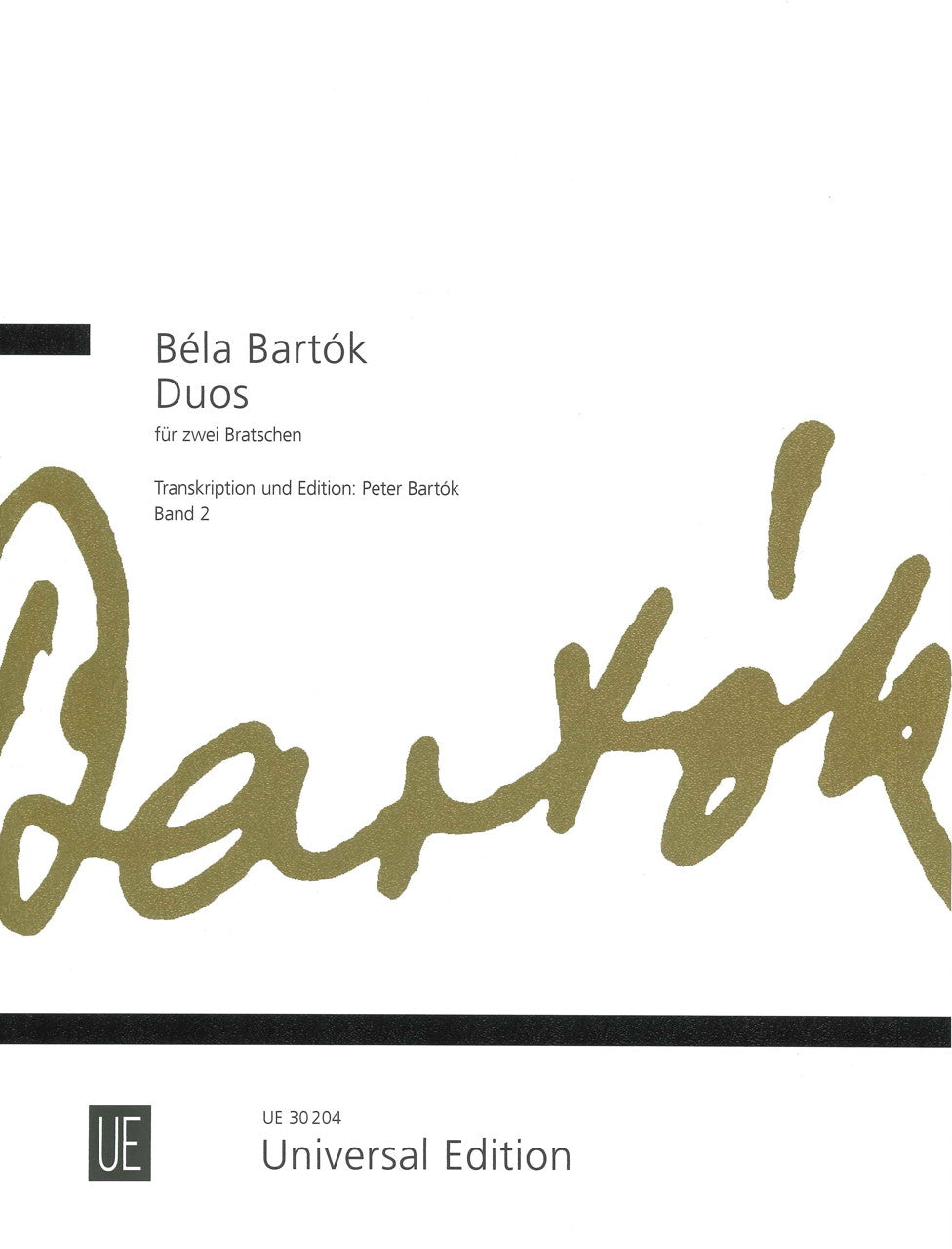 Bartok, 44 Duos, 2: aus '44 Geigen-Duos' (Universal)