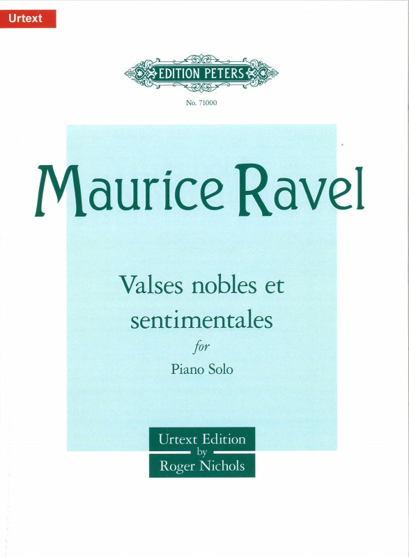 Ravel, Valses nobles et sentimentales (Peters)