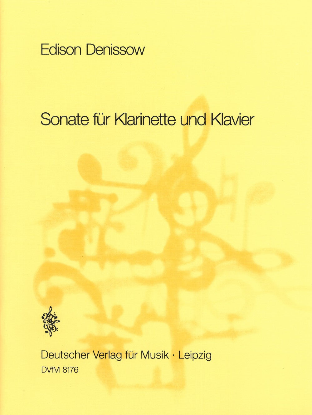 Denisov, Sonate (1993) (BbCl,Pf) (Deutscher Verlag fur Musik)