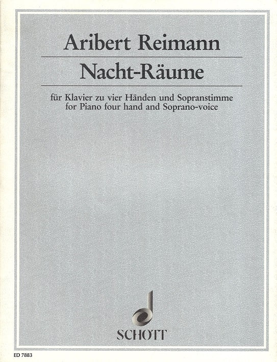 Reimann, Nacht-Raume (Schott)