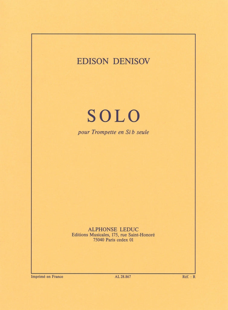 Denisov, Solo (Bb Trp solo) (Leduc)