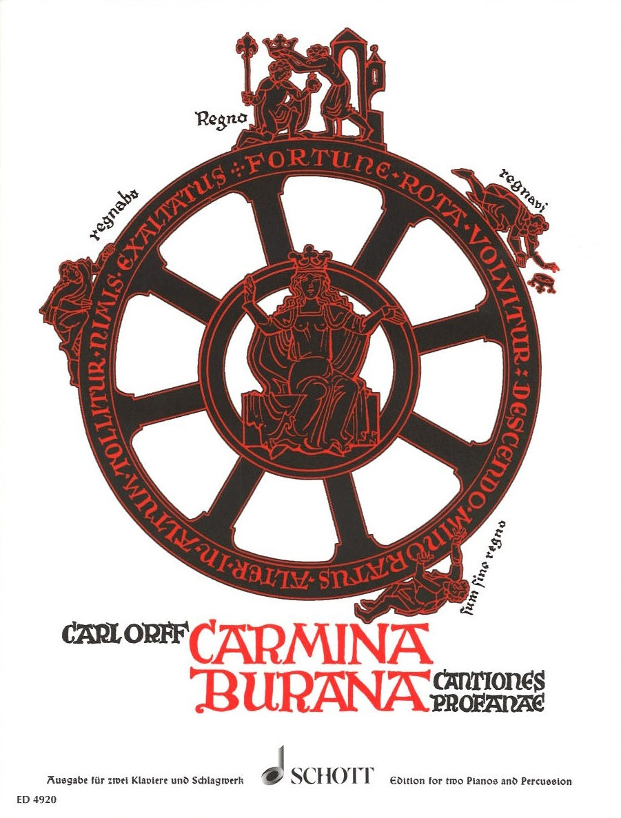 Orff, Carmina Burana (Choir,2Pf,Perc) (Schott)