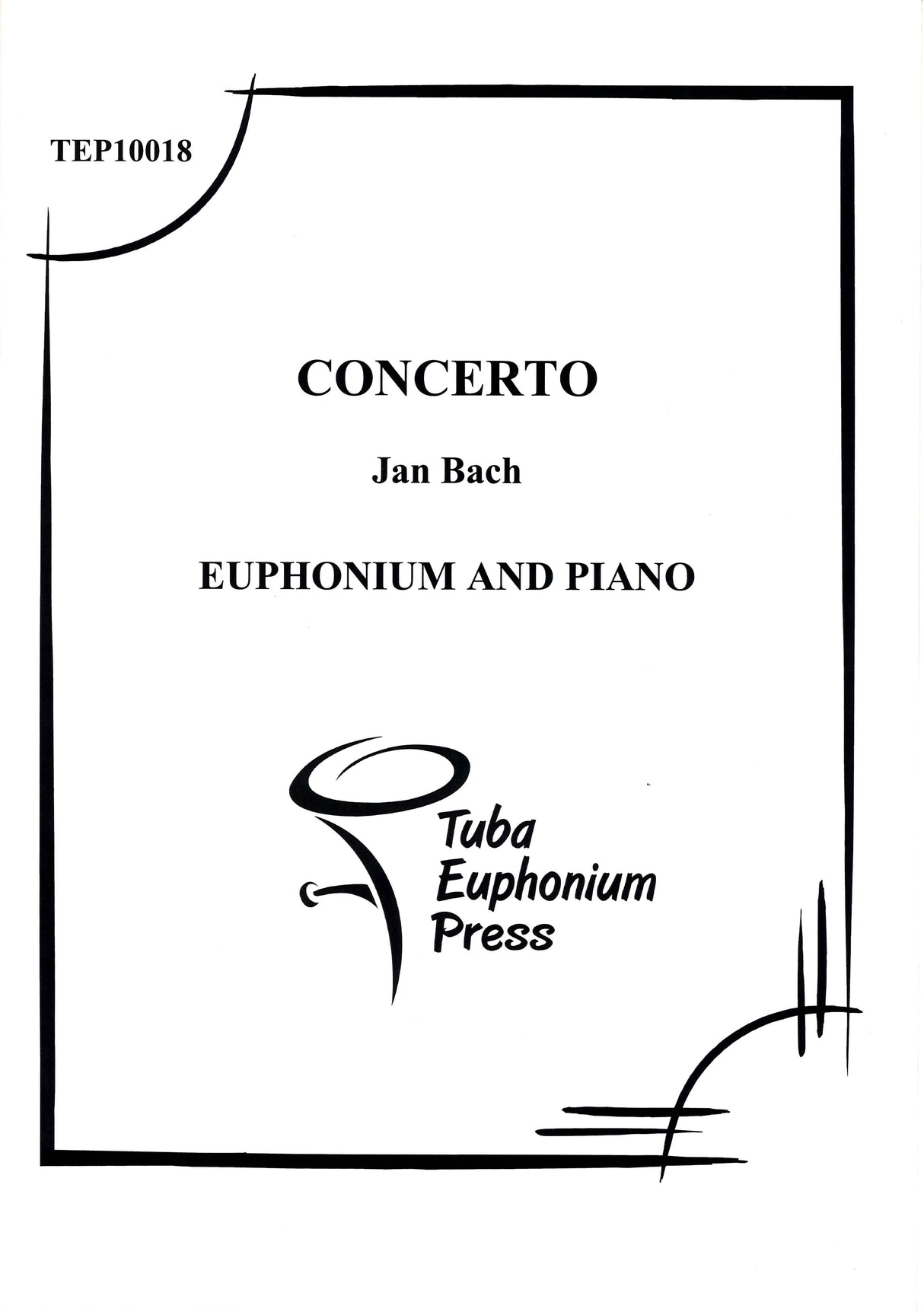 Bach,Jan, Concerto for Euphonium (Tuba-Euphonium Press)