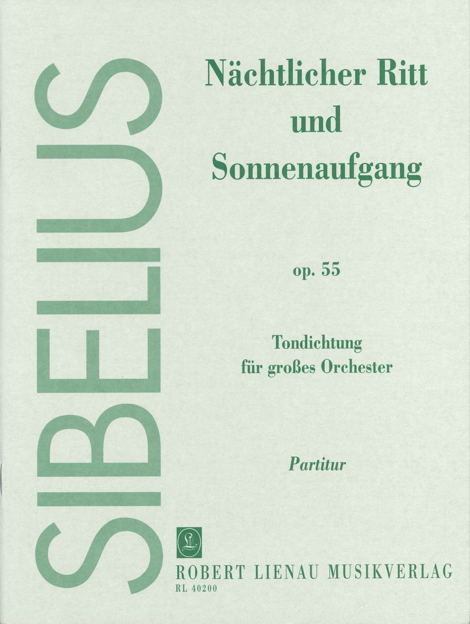 Sibelius, op. 55 Nachtlicher Ritt (R.Lienau)