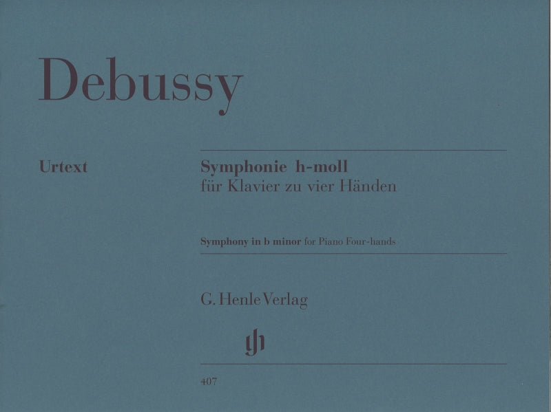 Debussy, Symphonie h-moll (1880) (Henle)
