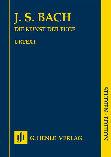 Bach, Kunst der Fuge BWV 1080 fur Cemb. (Henle)
