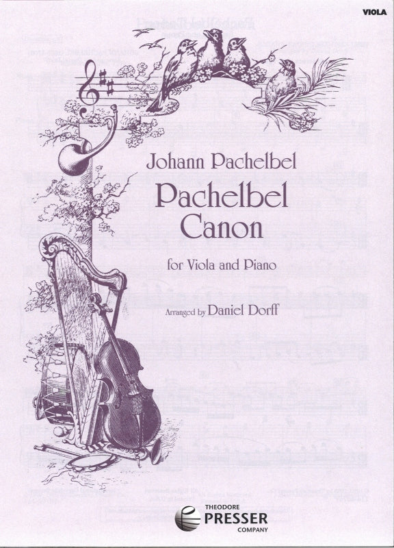 Pachelbel, Canon (Va,Pf) (Presser)