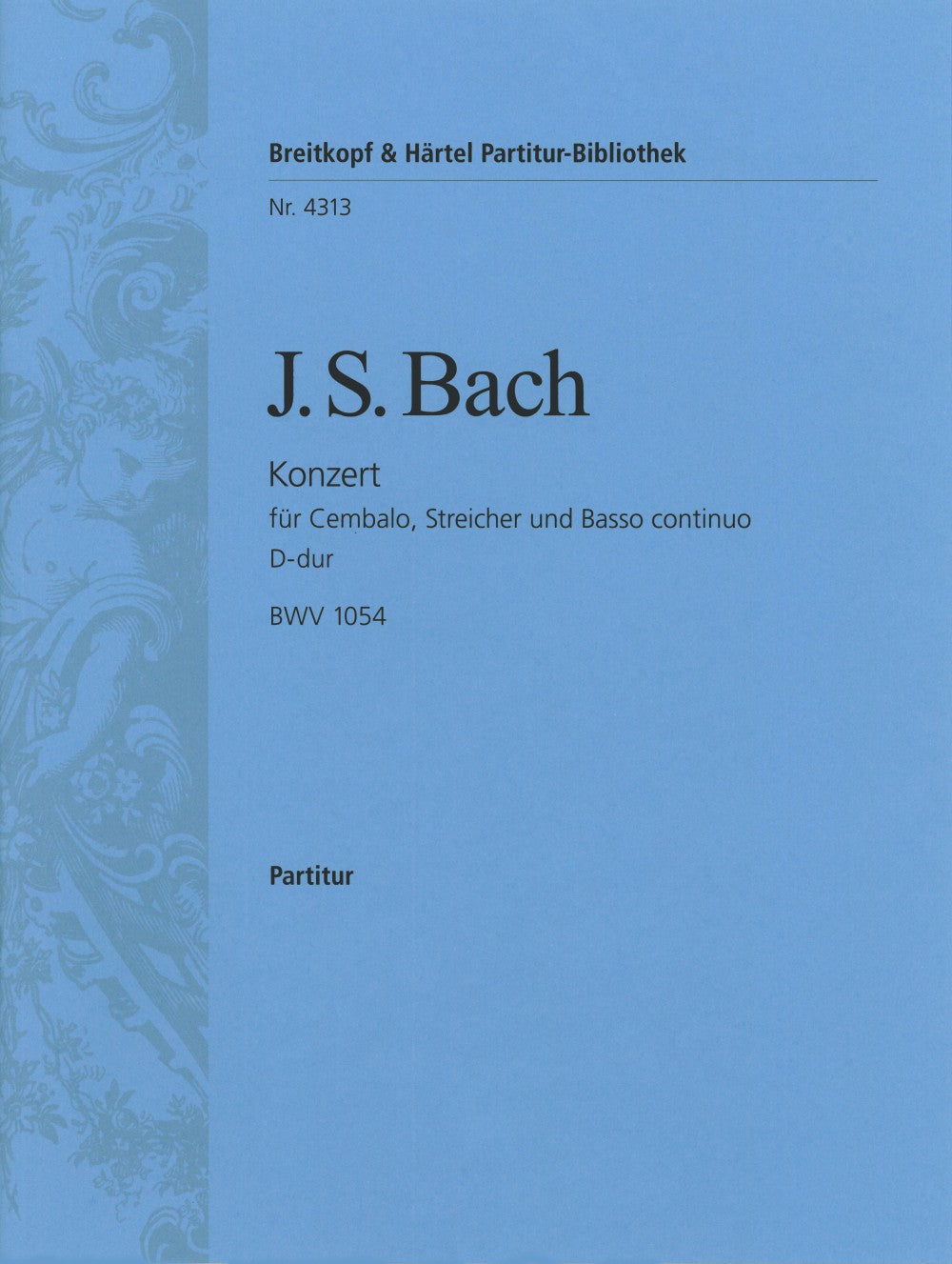 Bach, Concerto BWV 1054 in D (No. 3) (Breitkopf)
