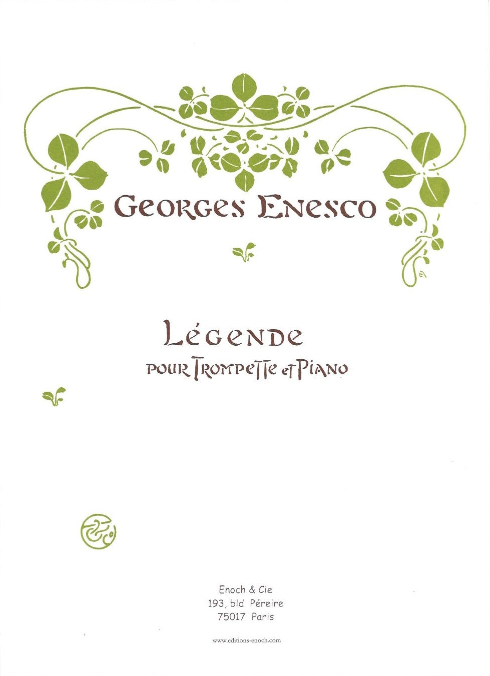 Enesco, Legende (C Trp,Pf) (Enoch)