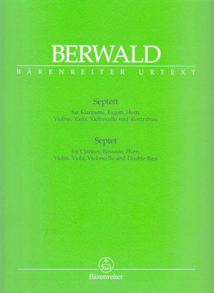 Berwald, Septet in Bb (Cl,Bn,Hn,Str) (Barenreiter)
