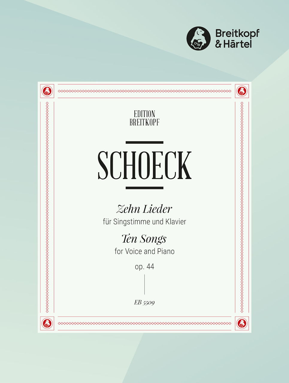 Schoeck, 10 Hesse-Lieder op.44 (m) (Breitkopf)