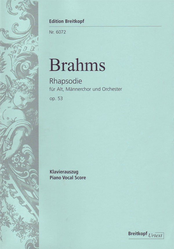 Brahms, Alt-Rhapsodie op. 53 (Breitkopf)