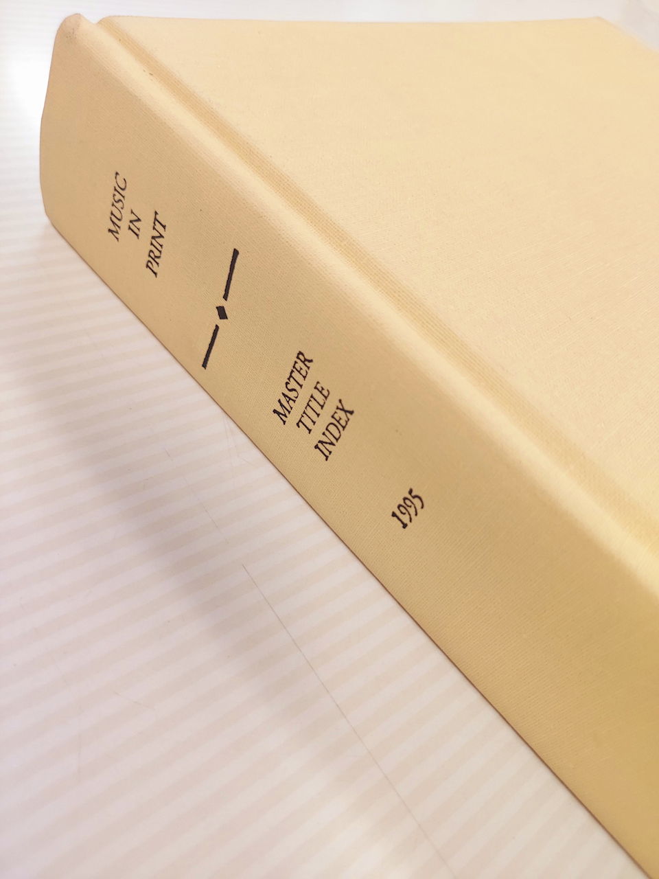 Music in Print: Master Title Ind.'95 (Musicdata)