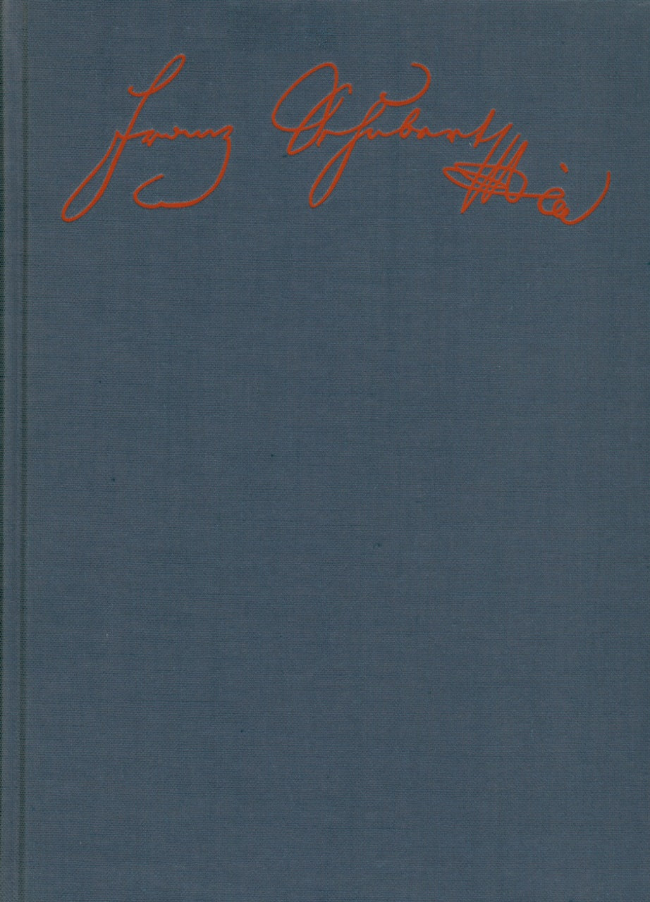 Franz Schubert Werke in Abschriften (Barenreiter)