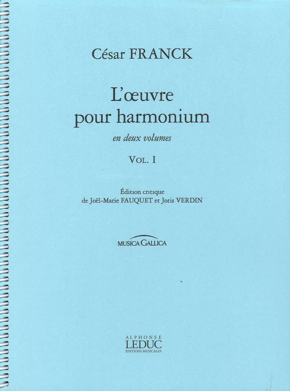 Franck, L'Oeuvre pour harmonium 1 (Leduc)