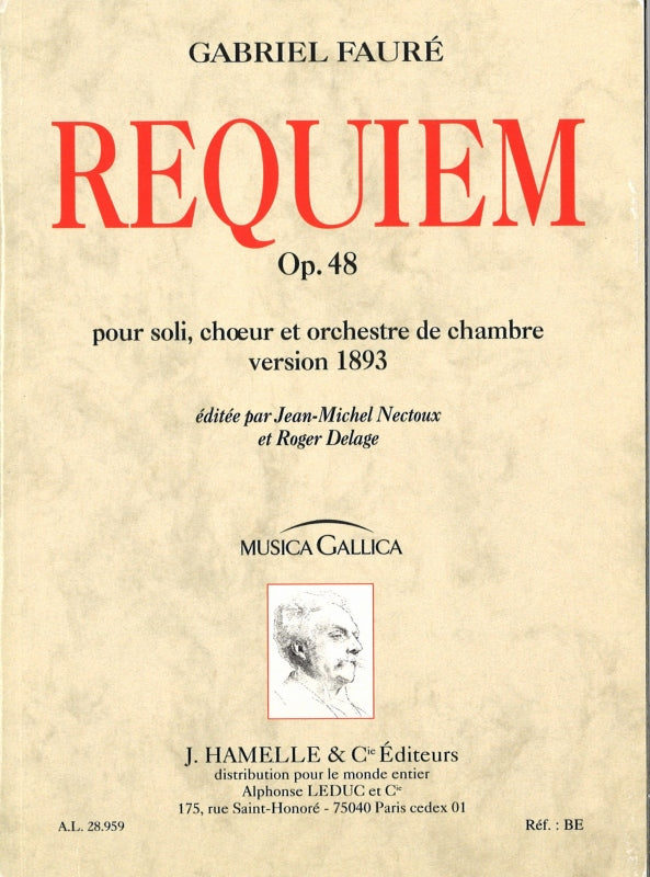 Faure, Requiem op. 48 (1893) (16') (Hamelle)