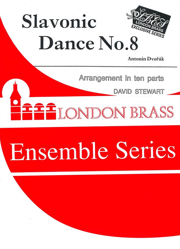 Dvorak, Slavonic Dance No.8 (10-part) (Brass Wind Publications)