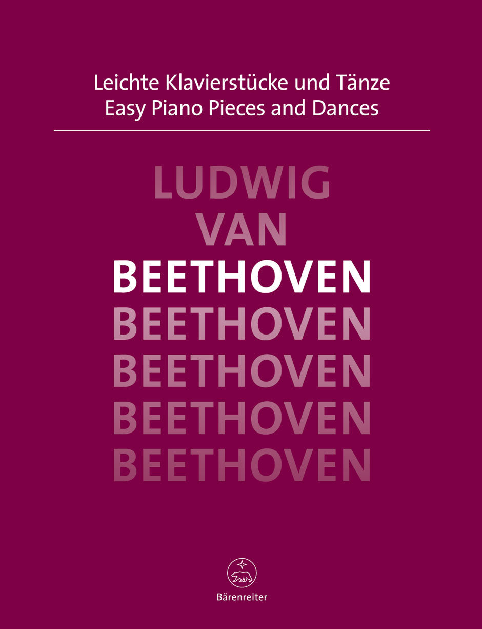 Beethoven, Leichte Klavierstucke & Tanze (Barenreiter)