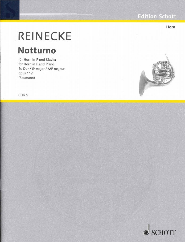 Reinecke, Notturno op. 112 (Baumann) (Schott)