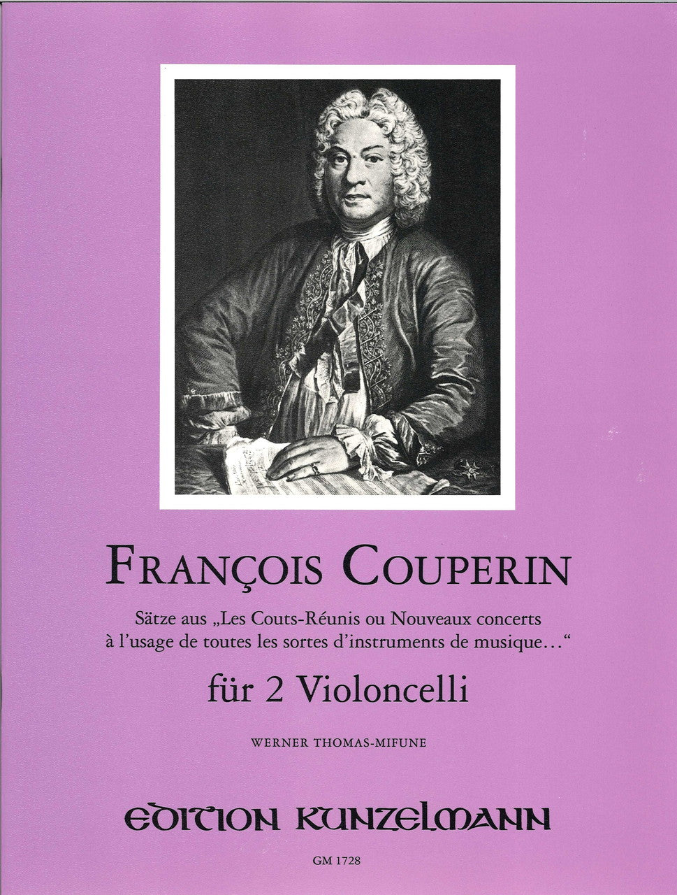 Couperin, Satze aus 'Les Gouts-Reunis' (Kunzelmann)