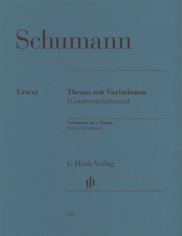Schumann, Thema m. Variationen 'Geister' (Henle)