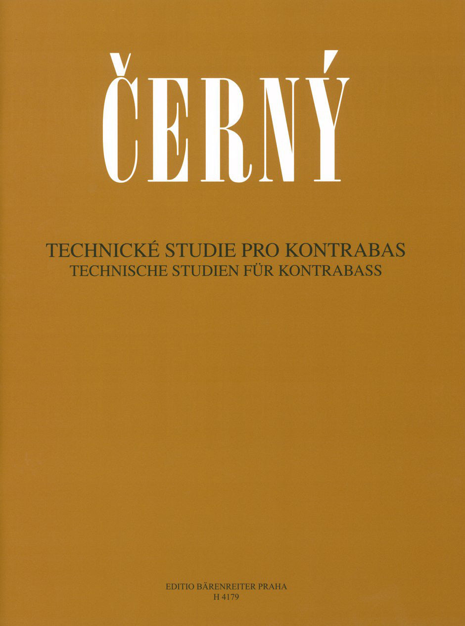 Cerny, Skola Hry Na Kontrabas (Supraphon)