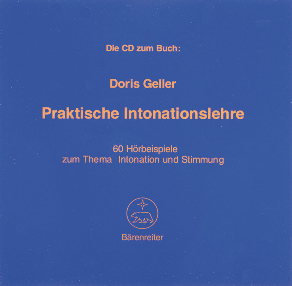 Geller, Praktische Intonationslehre (CD) (Barenreiter)