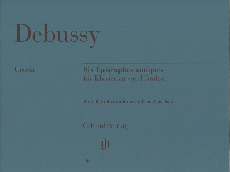 Debussy, Six Epigraphes Antiques (1P4H) (Henle)