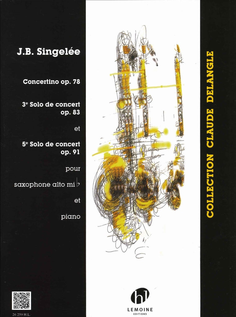 Singelee, Concertino; 3e & 5e Solos (Lemoine)