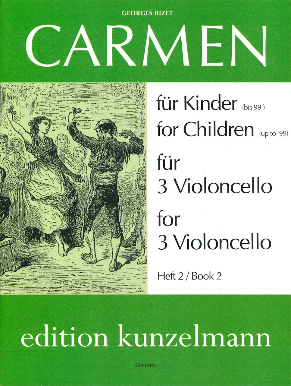 Bizet, Carmen fur Kinder 2 (3Vc) (Kunzelmann)