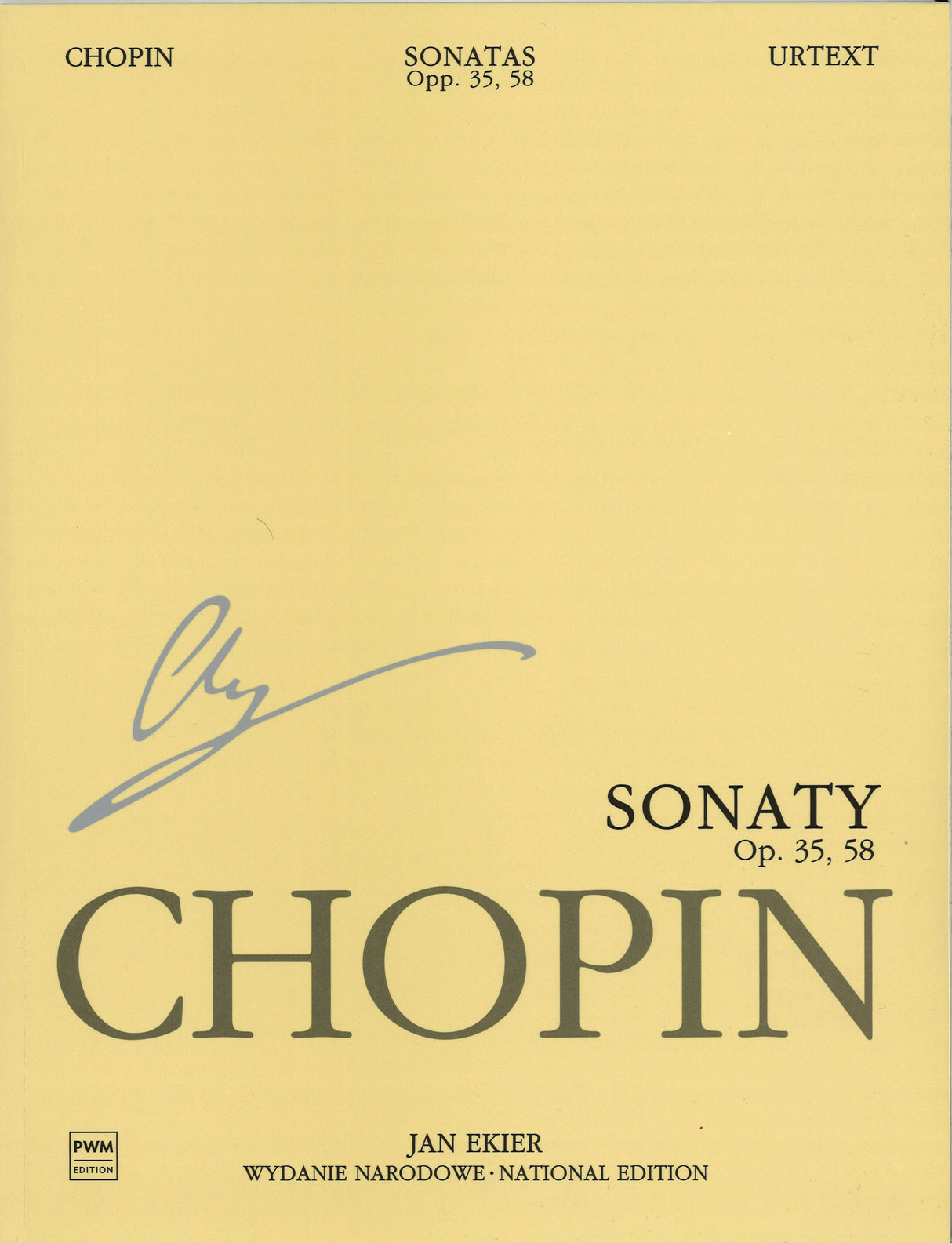 Chopin, A/10 Sonatas op. 35, 58 (Ekier) (PWM)