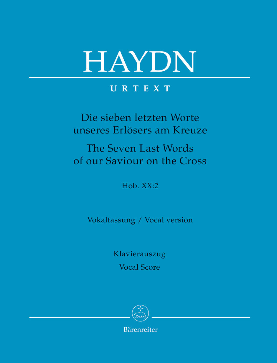 Haydn, Sieben letzten Worte: Oratorium (Barenreiter)