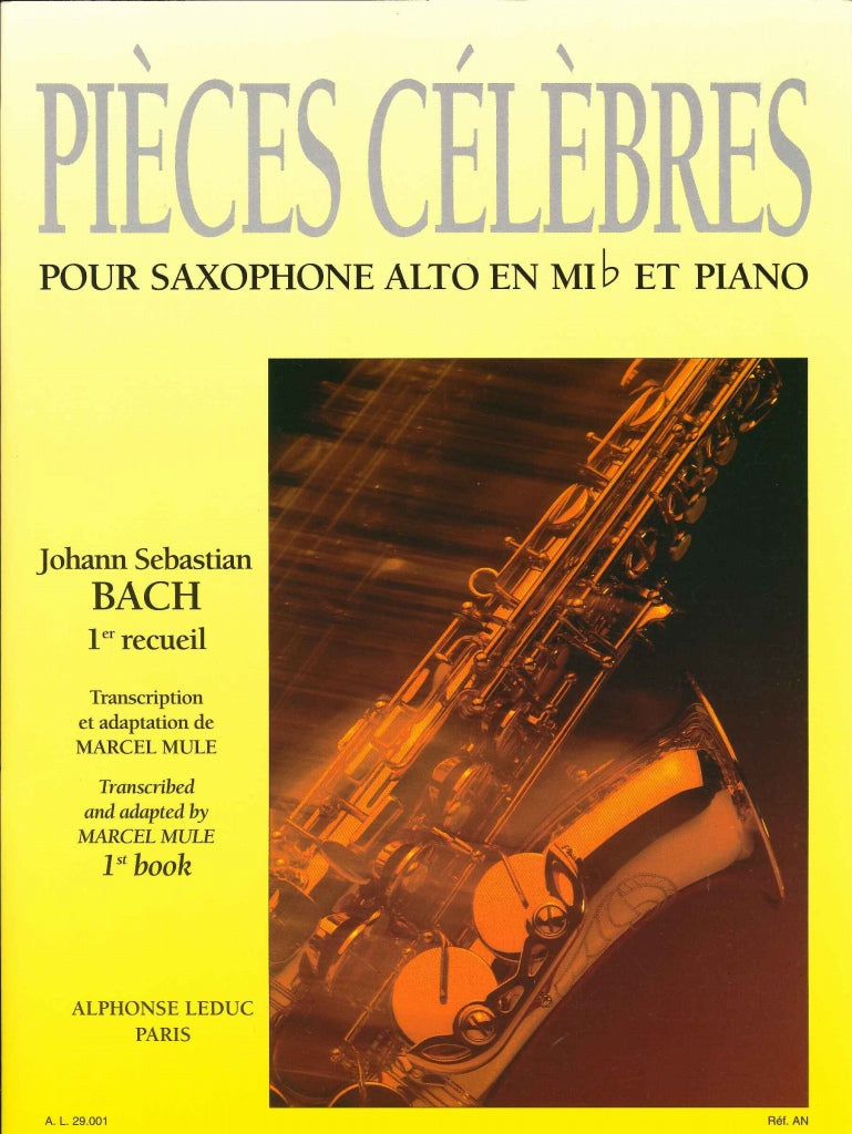 Bach, Pieces celebres 1 (Mule) (Leduc)