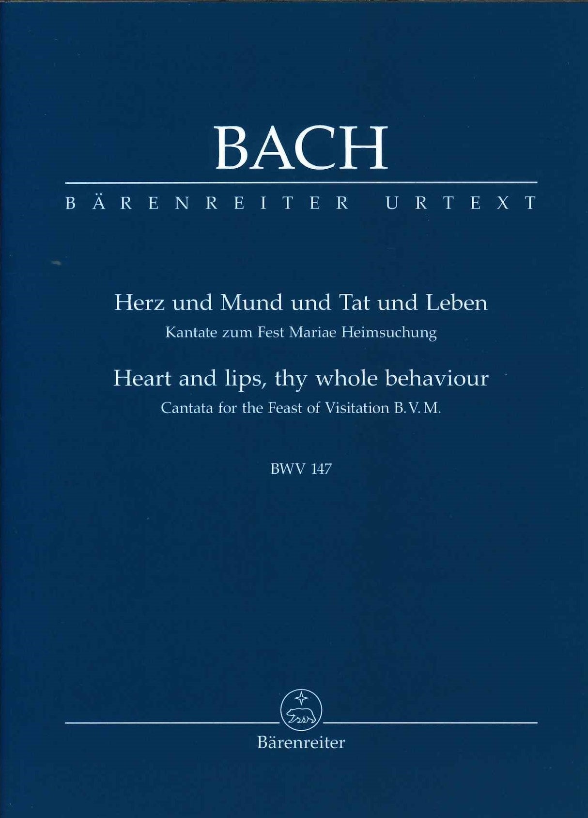 Bach, Cantata No.147 (Barenreiter)