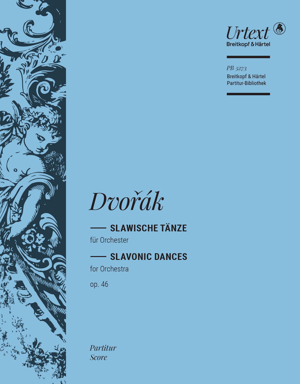 Dvorak, Slavonic Dances op. 46 Score (Breitkopf)