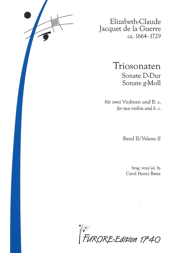Jacquet de la Guerre, Triosonaten 2 (Furore)