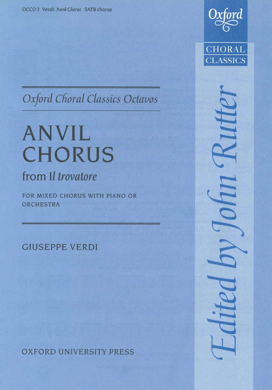 Verdi, Anvil Chorus (Trovatore) (Oxford University Press)