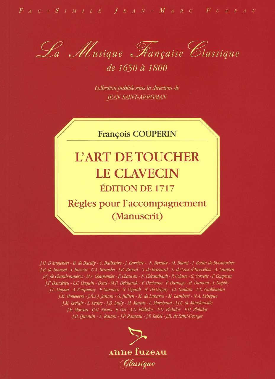 Couperin, L'Art du toucher le clavecin (Fuzeau)
