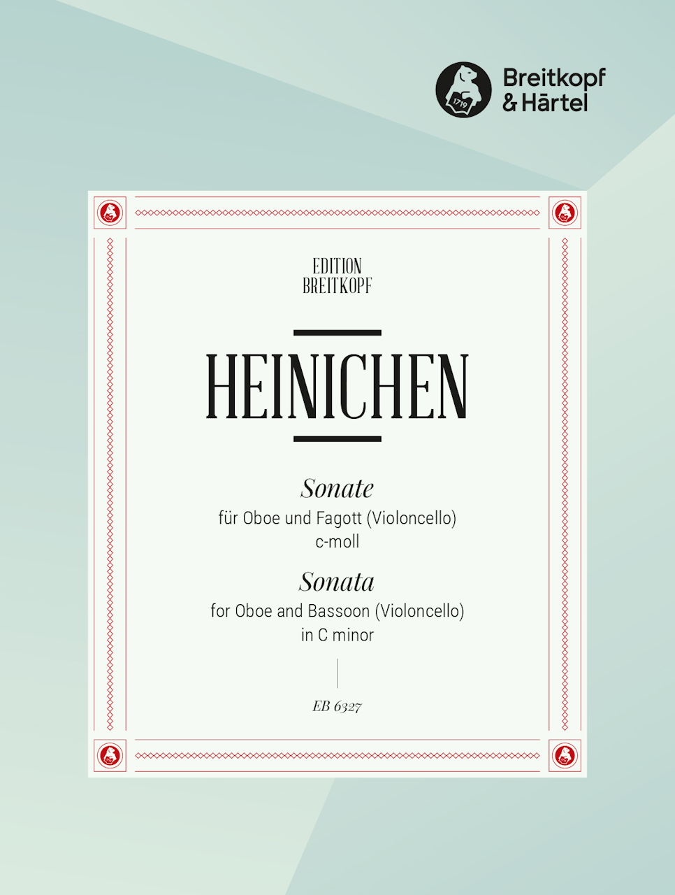 Heinichen, Sonate c-moll (Ob,Bn/Vc) (Breitkopf)