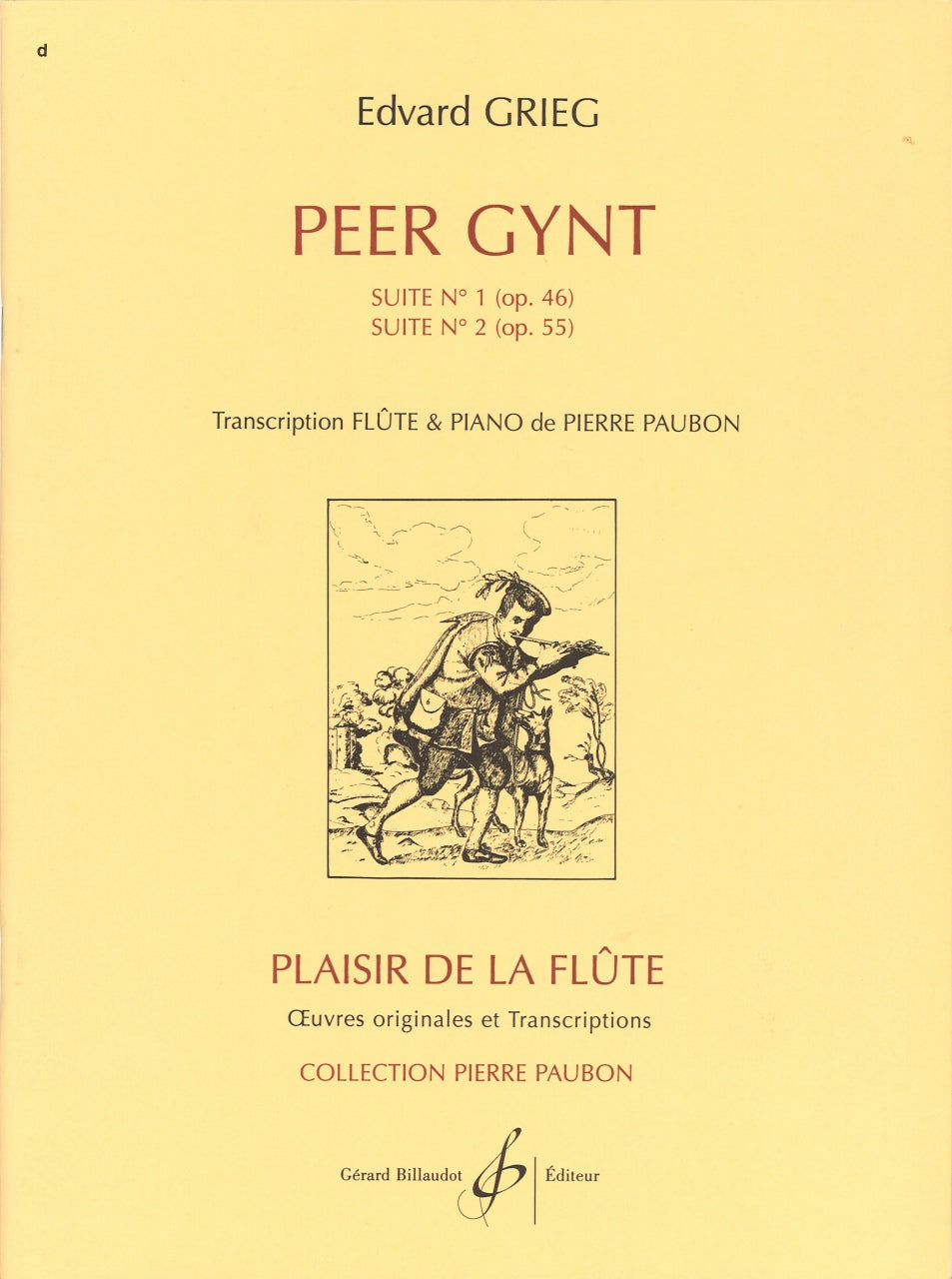 Grieg, Peer Gynt Suites No.1, 2 (Paubon) (Billaudot)