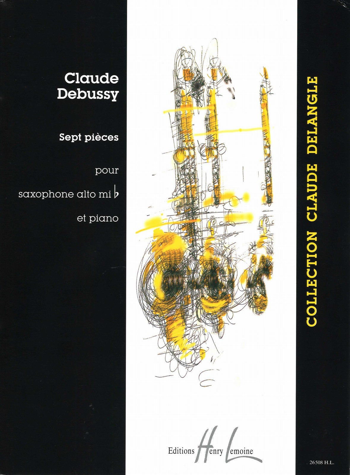 Debussy, 7 Pieces (Alto Sax/Pf) (Lemoine)