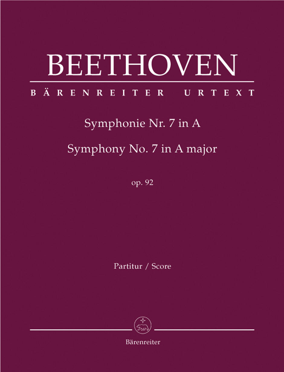 Beethoven, Symphony No. 7 Full Score (Barenreiter)