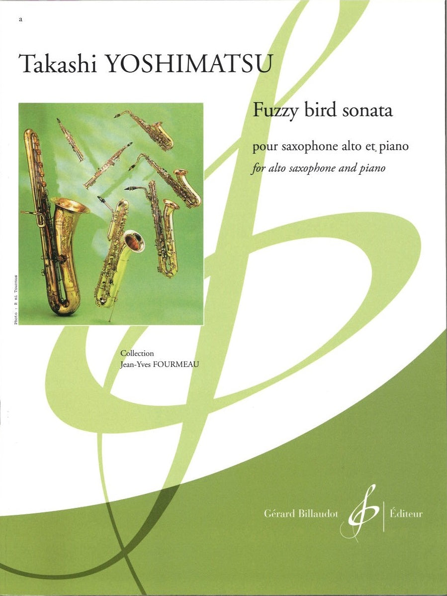 Yoshimatsu, Fuzzy Bird Sonata (ASax,Pf) (Billaudot)