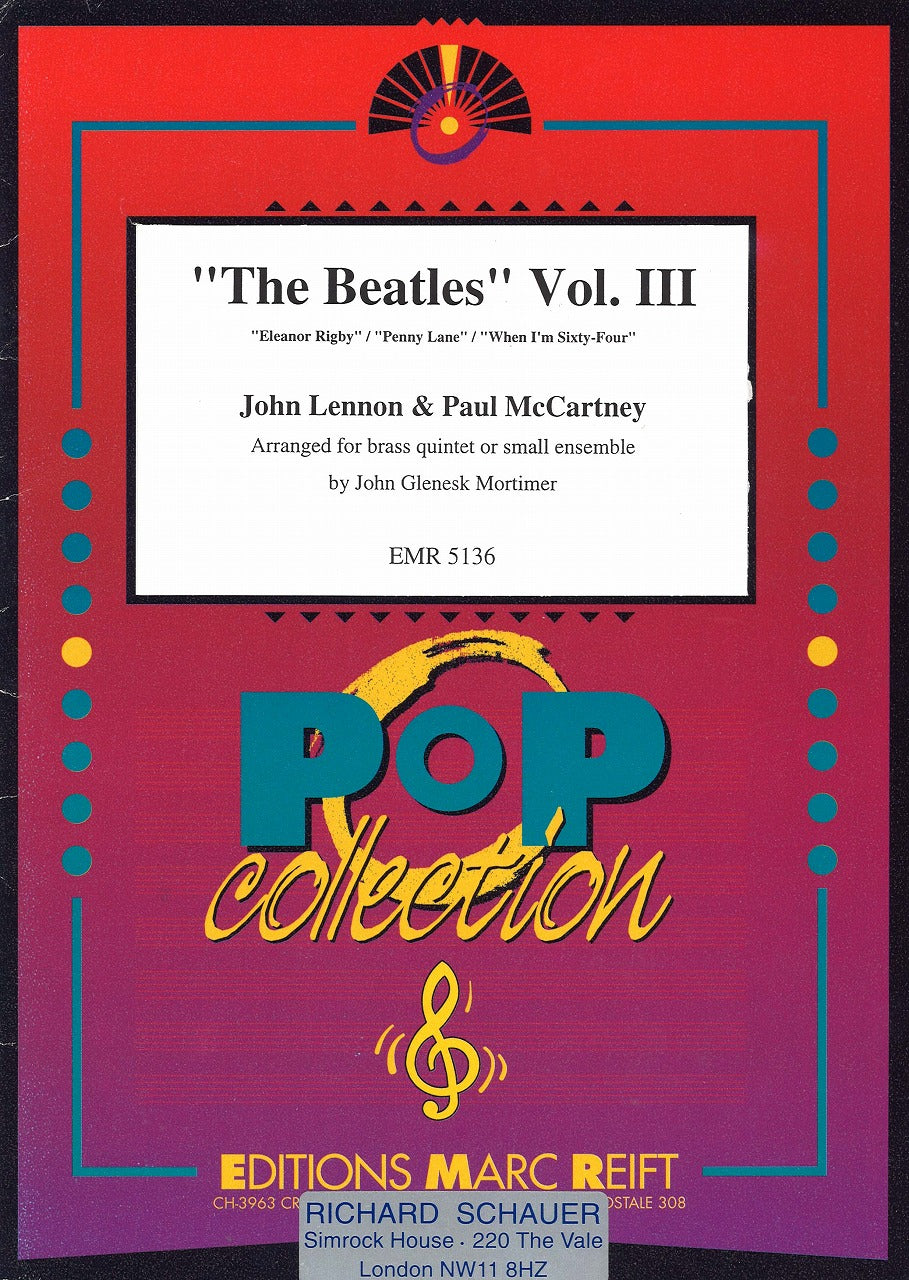 Beatles 3: Penny Lane, etc. (Quintet) (Reift)