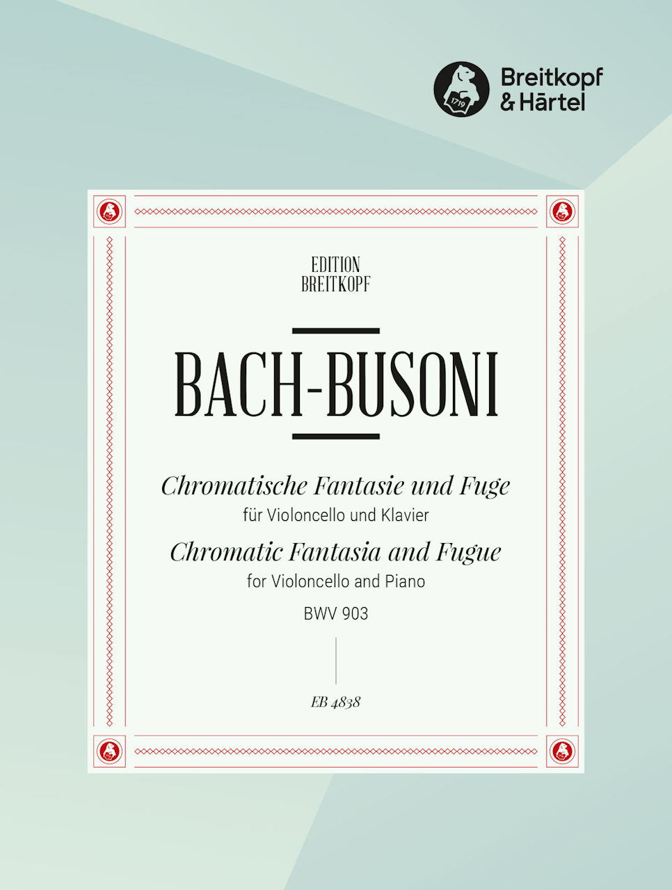 Bach, Chromatische Fantasie & Fuge (Breitkopf)