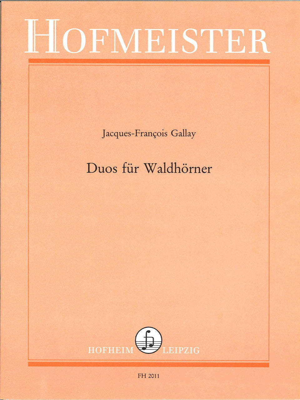 Gallay, Duos fur Wandhorner (2Hn) (Hofmeister)
