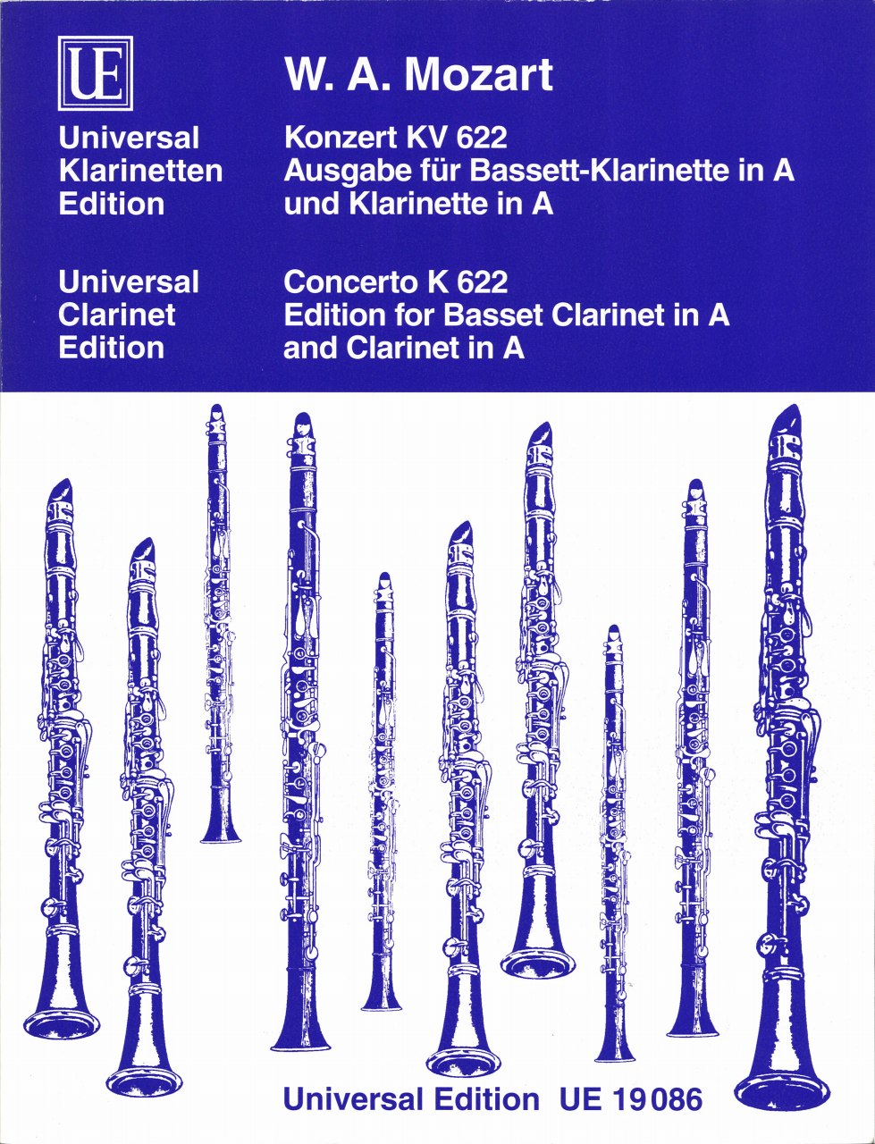 Mozart, Concerto KV 622 (Basset Cl,Pf) (Universal)