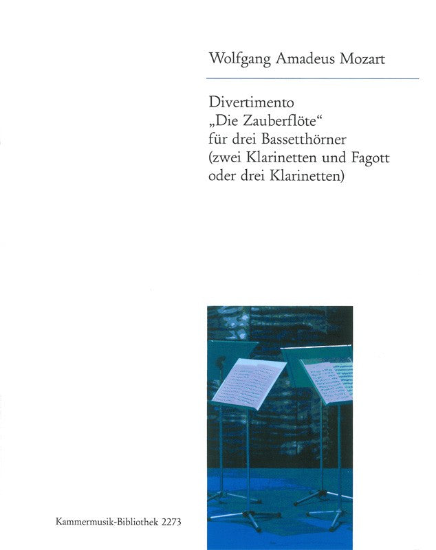 Mozart, Zauberflote, Divertimento (Breitkopf)
