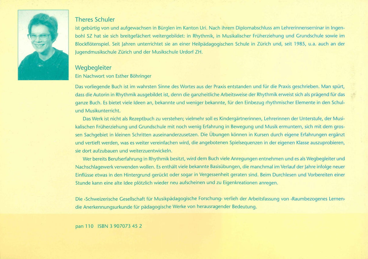Sculer, Raunbezogenes Lernen (Pan)